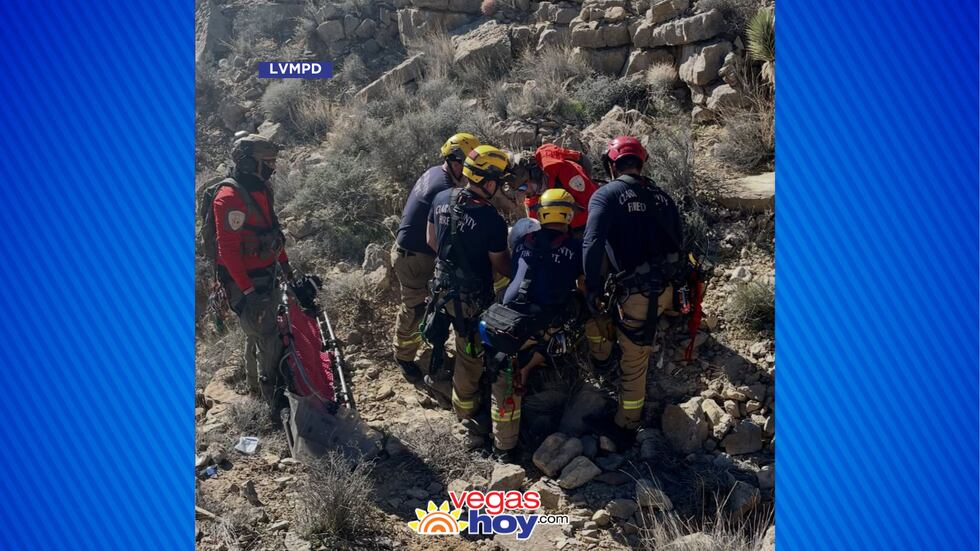 Un ciclista de montaña fue rescatado tras sufrir un accidente en el sendero Blue Diamond
