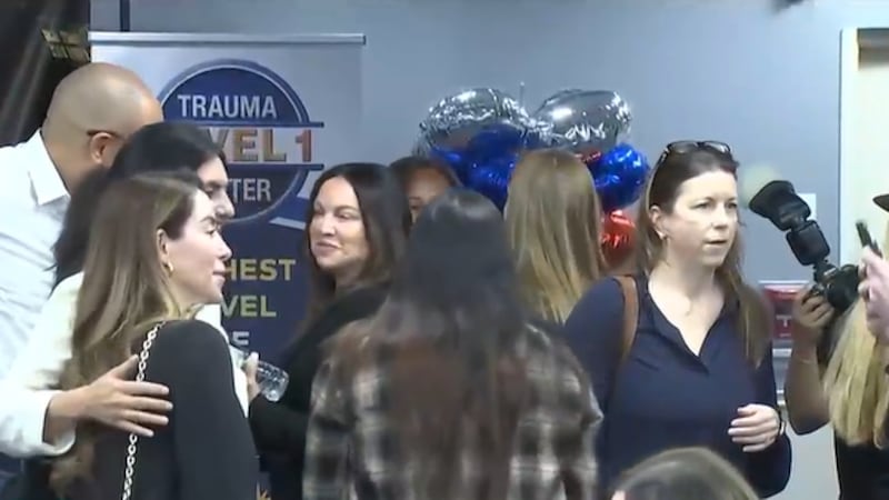 Sunrise Hospital held a trauma survivor reunion in Las Vegas, celebrating patients and the...