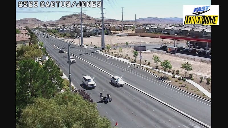 Atropello con fuga en Las Vegas deja herido a un adolescente cerca de Cactus y Jones
