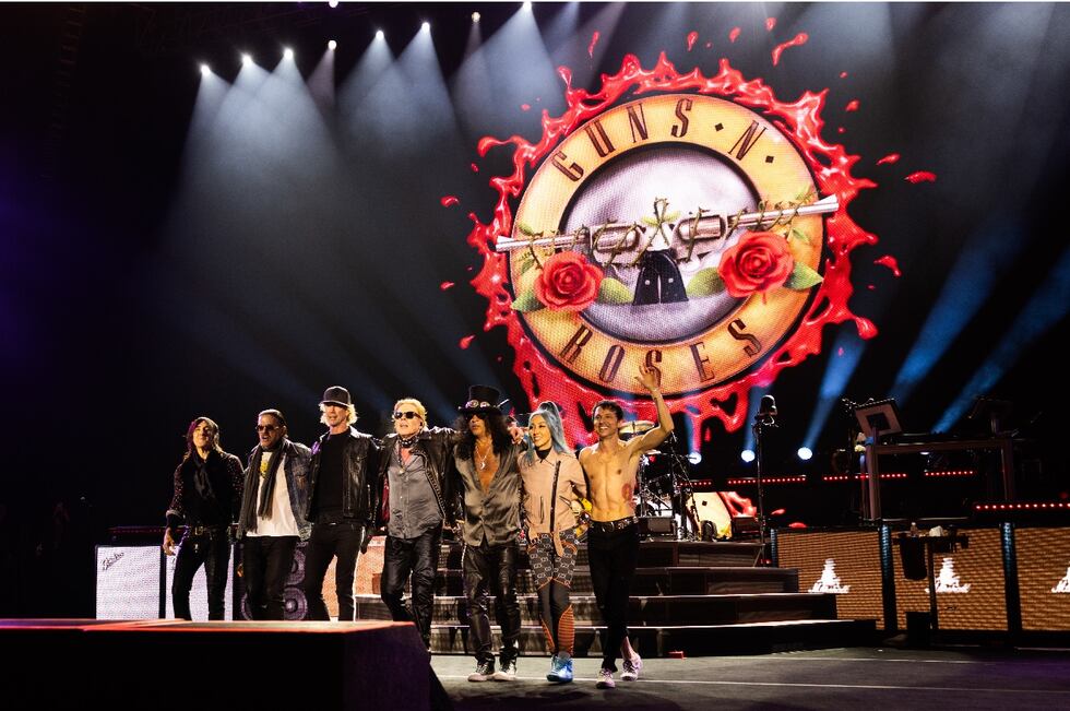 Guns N’ Roses anuncia parada en Las Vegas durante su gira mundial 2026.