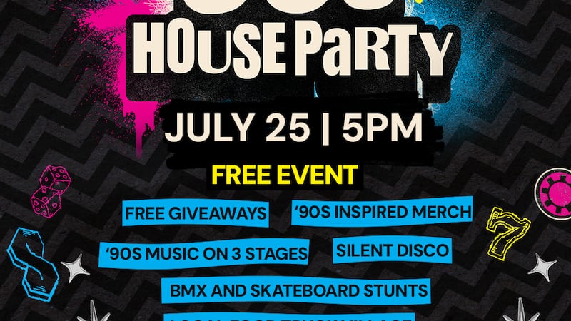 Fremont Street Experience brings back 90s House Party on July 25
