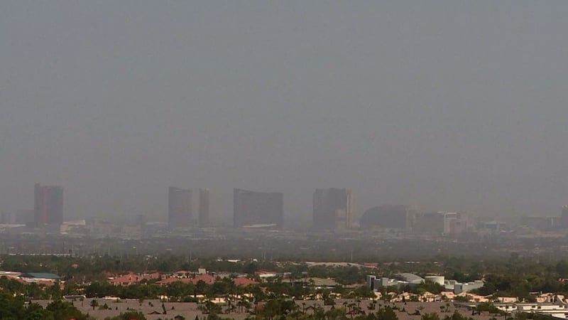The Clark County Division of Air Quality has issued a smoke alert for the remainder of the week.