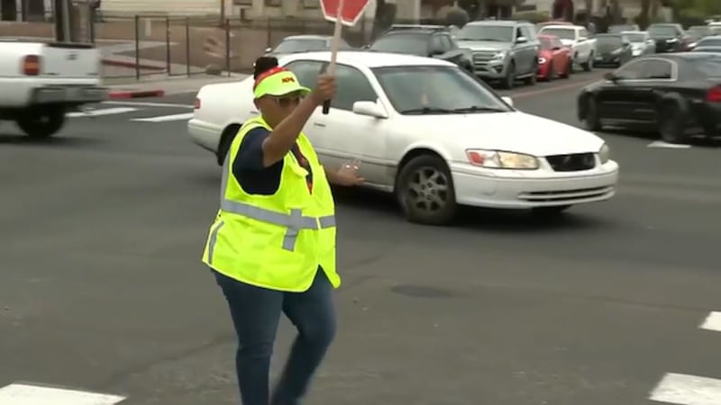 Some Clark County schools are still in need of crossing guards. Officials are looking to hire...