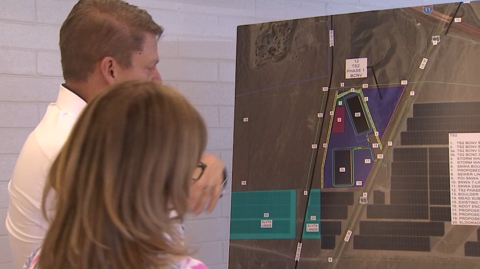 Dozens of Boulder City residents showed up to push back against a proposed AI data center.