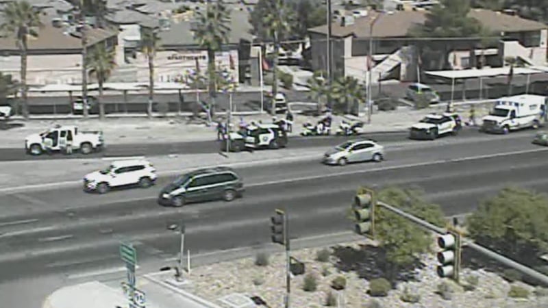 La policía de Las Vegas informó que una de sus patrullas se vio involucrada en un accidente el...