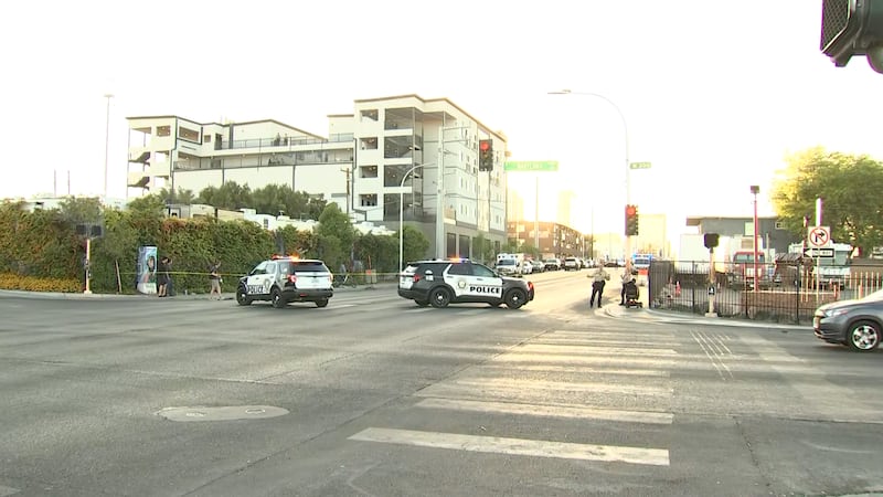 Metro is investigating a police shooting in downtown Las Vegas Tuesday evening.