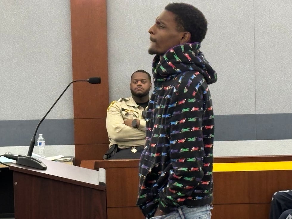 Kwame Swain (en la imagen) comparece ante el Tribunal de Justicia de Las Vegas el lunes 3 de...