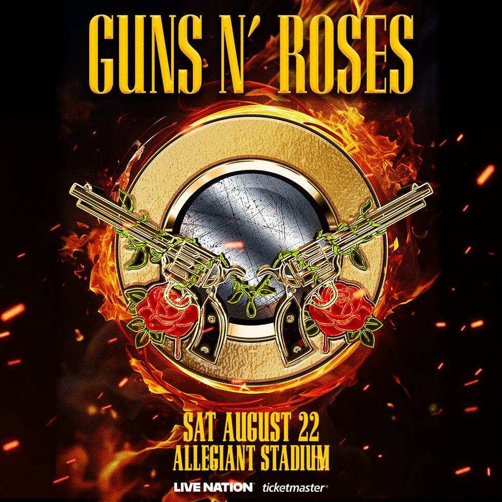 Guns N’ Roses regresará al Allegiant Stadium en Las Vegas.