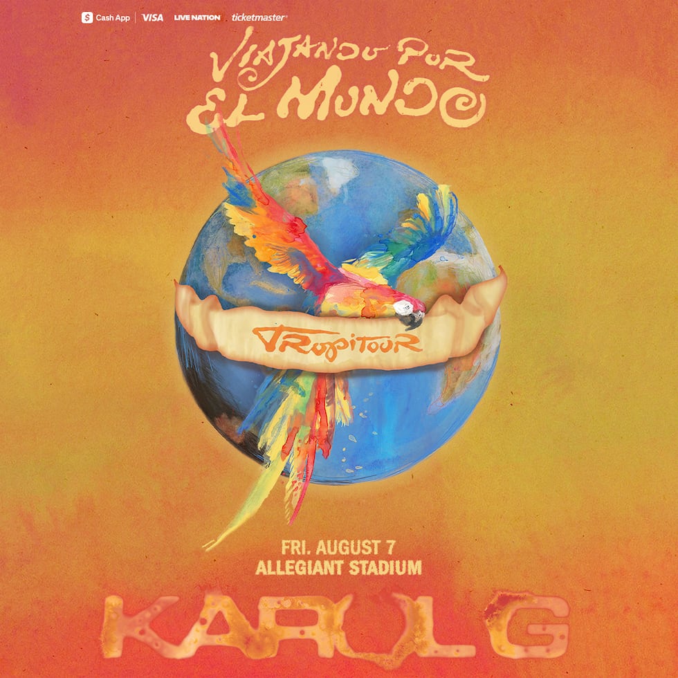 Karol G ha anunciado su gira “Viajando Por El Mundo Tropitour”, con parada en Las Vegas.