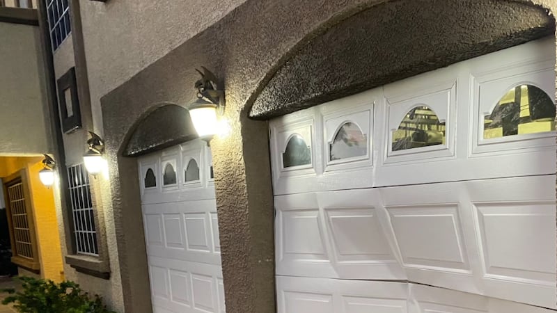 Victims of a garage door vandalism spree are seeking answers about compensation after police...