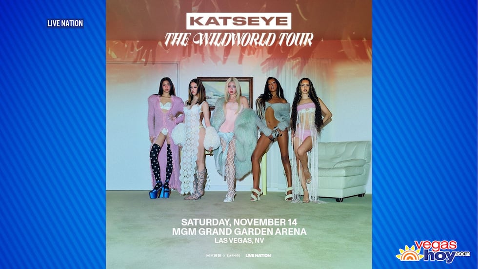 KATSEYE trae su gira ‘WILDWORLD’ a Las Vegas este otoño.