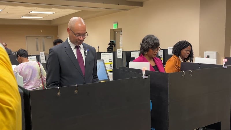 Attorney General Aaron Ford casts ballot, urges early voting