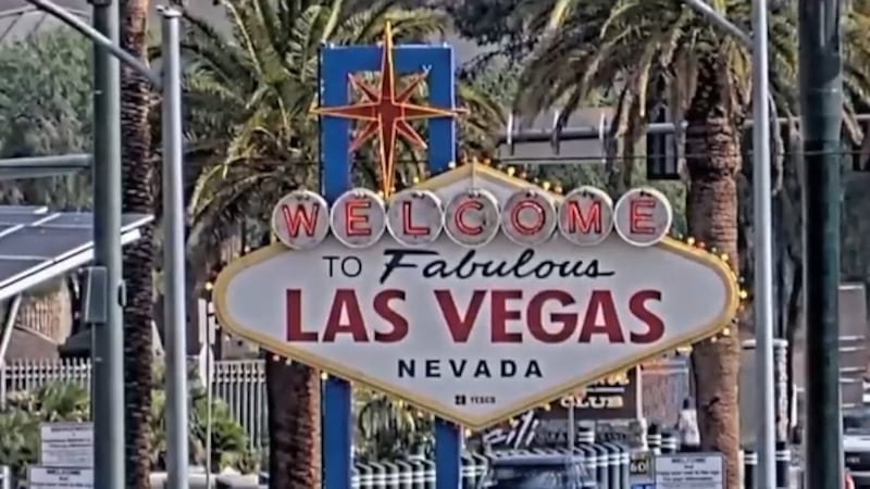 Welcome to Fabulous Las Vegas Sign lights up for International Reggae Day