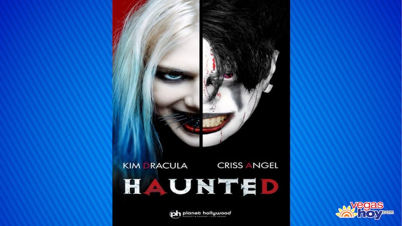Criss Angel y Kim Dracula se unen para ‘Haunted’ en el Planet Hollywood de Las Vegas