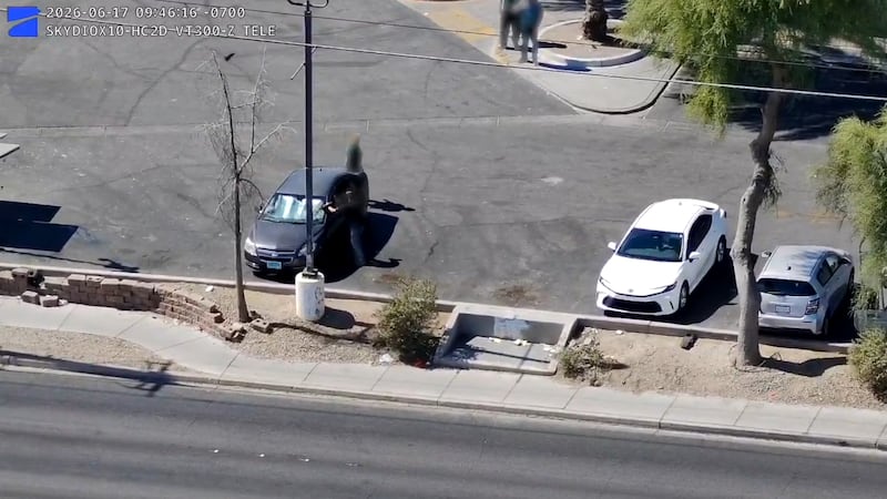 LVMPD drone video