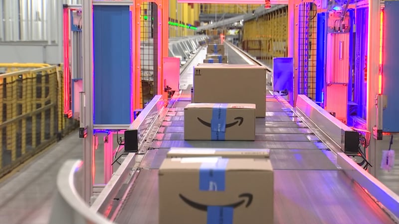 Get an exclusive look inside Amazon’s VGT1 robotics fulfillment center in Las Vegas, where...