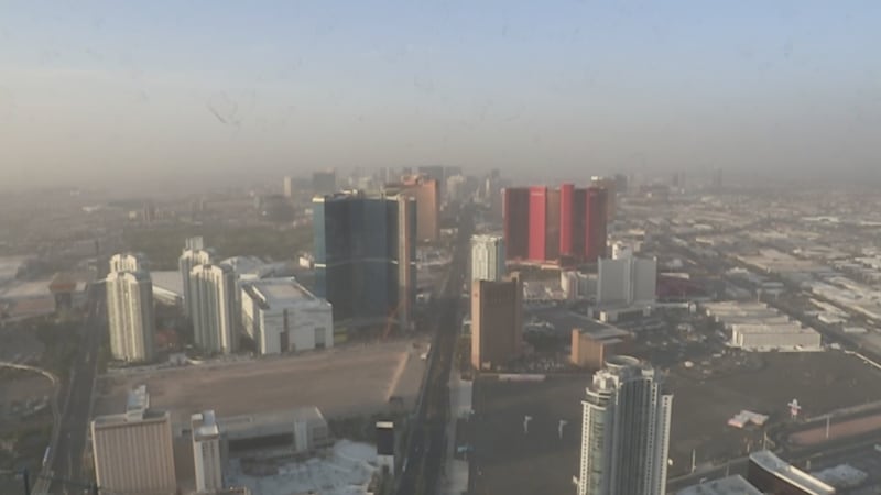 Clark County issues air quality dust alert for Sept. 9.