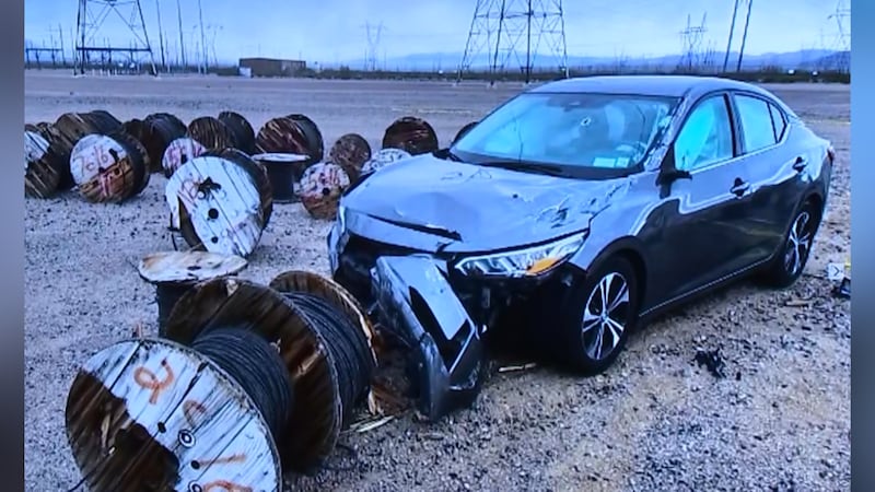 Las Vegas police investigate a possible "terrorism threat" near Boulder City.