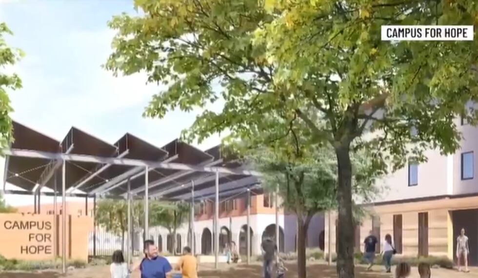 A proposed homeless facility that would house hundreds of people has divided a Las Vegas...