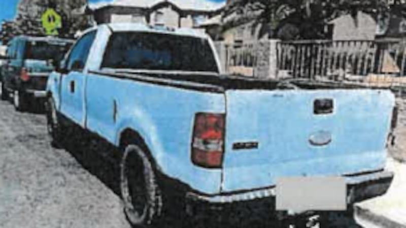 Police shared photos of Guadalupe Camarillo Guarneros' truck in an arrest report.