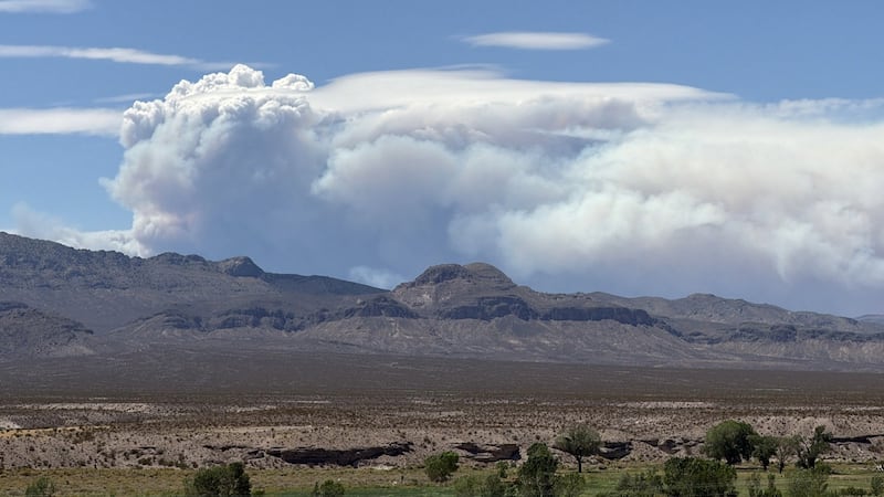 Quail Springs fire grows to 2,500 acres in Lincoln County with no containment