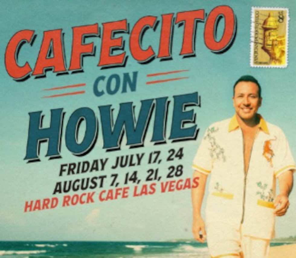 Howie Dorough trae "Cafecito Con Howie" al Hard Rock Cafe de Las Vegas.