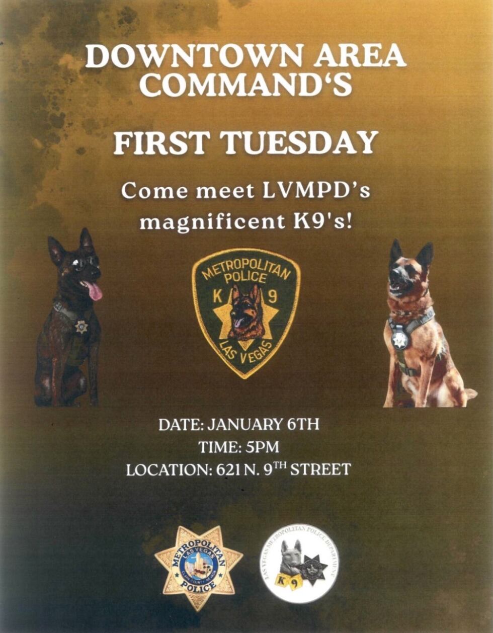 Policía de Las Vegas invita a la comunidad a sus conversatorios sobre varios temas importantes...