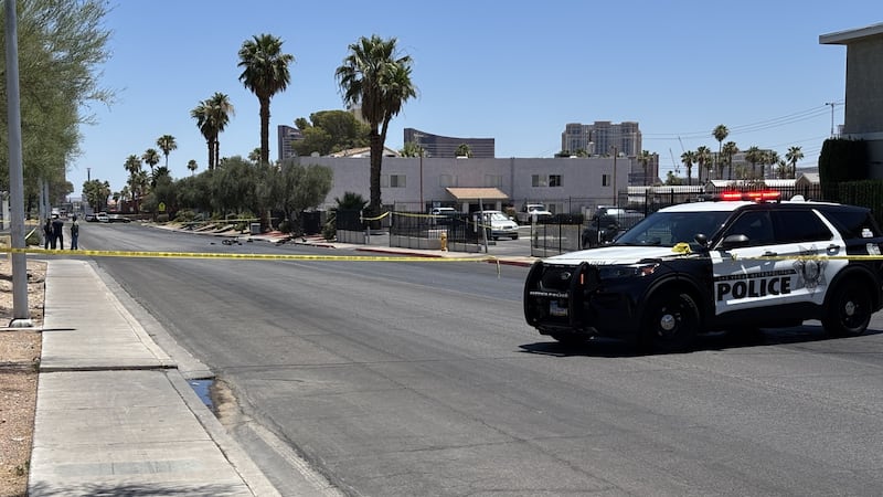 La policía acude a un tiroteo cerca de Valley View y Desert Inn el miércoles 10 de junio de 2026.