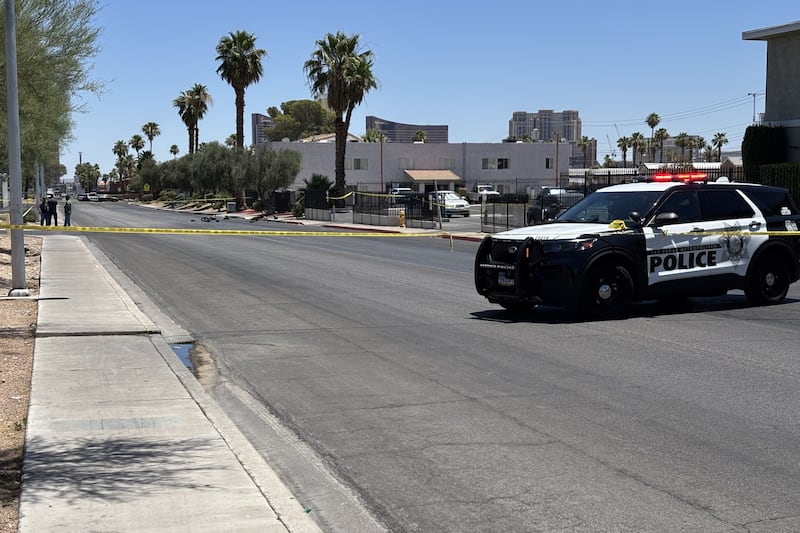 La policía acude a un tiroteo cerca de Valley View y Desert Inn el miércoles 10 de junio de 2026.