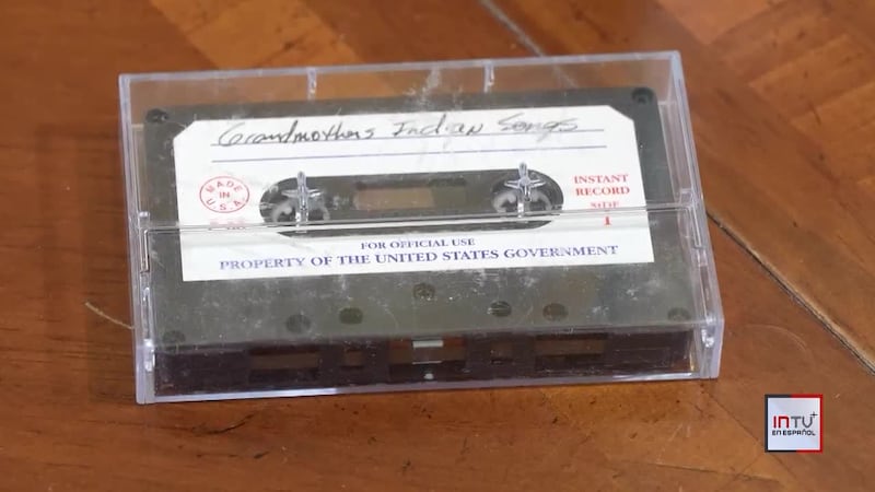 Reviven lenguaje tribal grabado en este cassette
