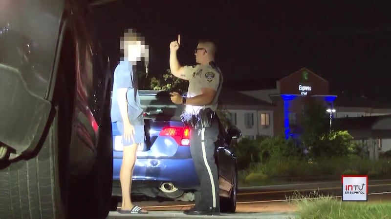 Los patrulleros dedicados a detener a conductores ebrios