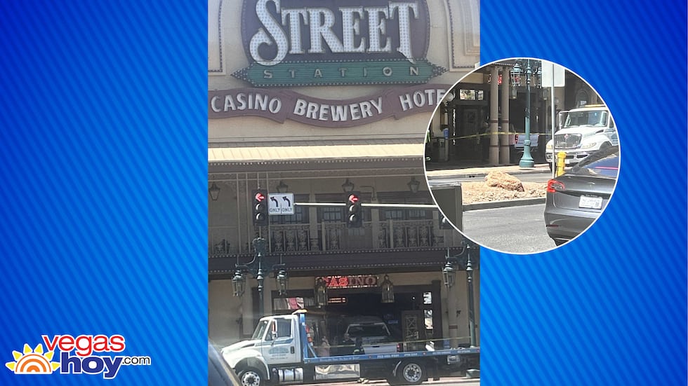 El Departamento de Policía Metropolitana de Las Vegas se encuentra en el lugar de un incidente...