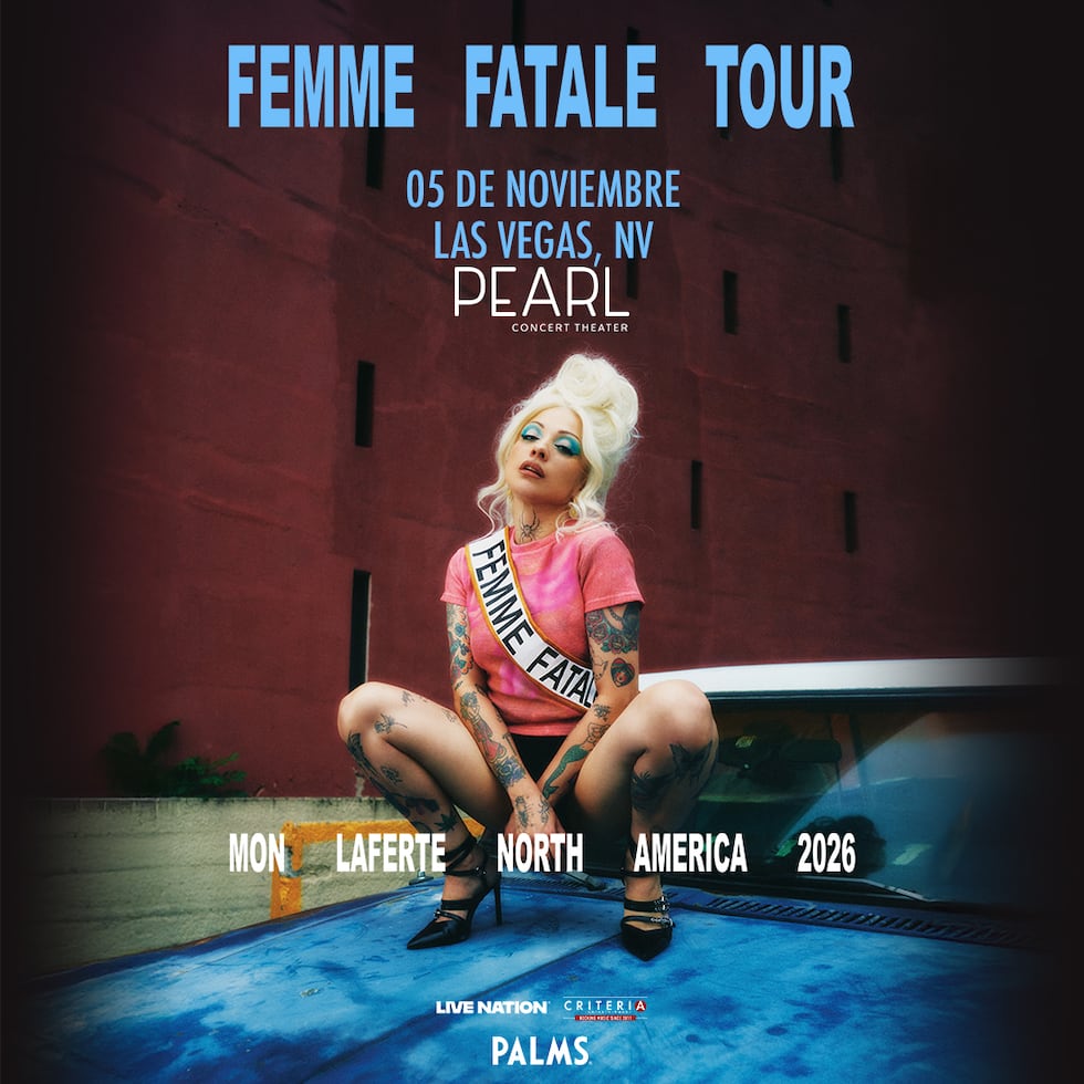La cantautora chileno-mexicana Mon Laferte traerá su gira “Femme Fatale” a Las Vegas este otoño.
