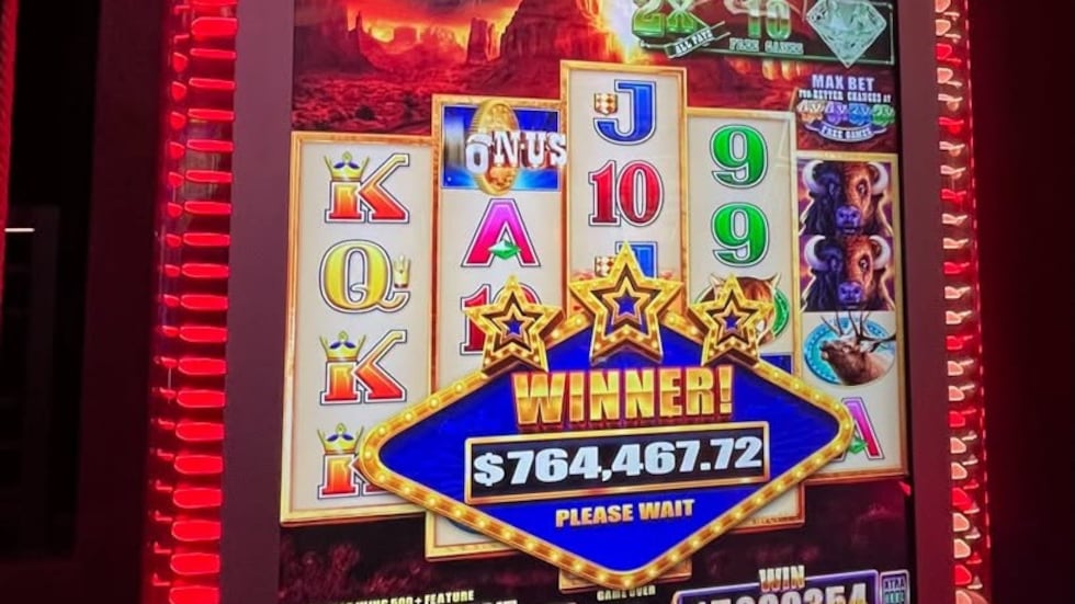 Guest at The Venetian hits $764,467 jackpot.
