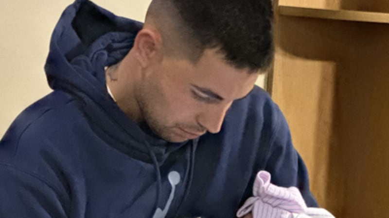 A motorcyclist and new father remains hospitalized after a hit-and-run crash Monday evening in...