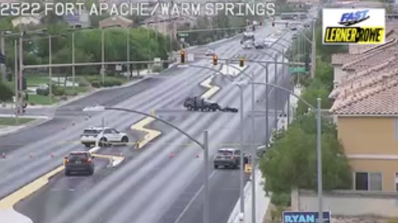 Motorcyclist killed in Southwest Las Vegas crash