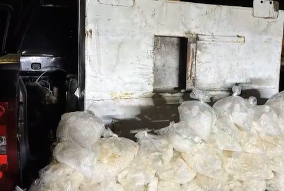 Mesquite police confiscated 274 pounds of methamphetamine in the past year.