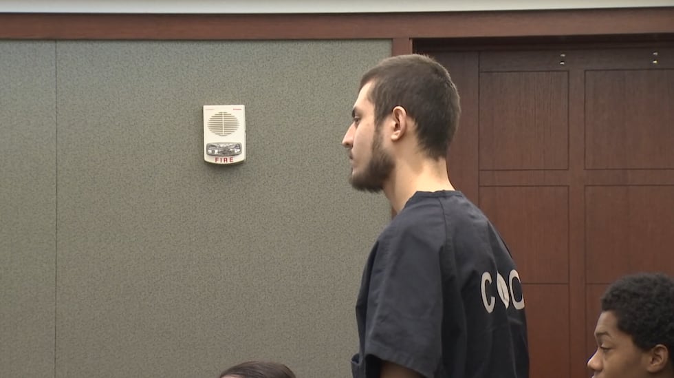 Jose Gutierrez appeared in a Clark County courtroom Wednesday.