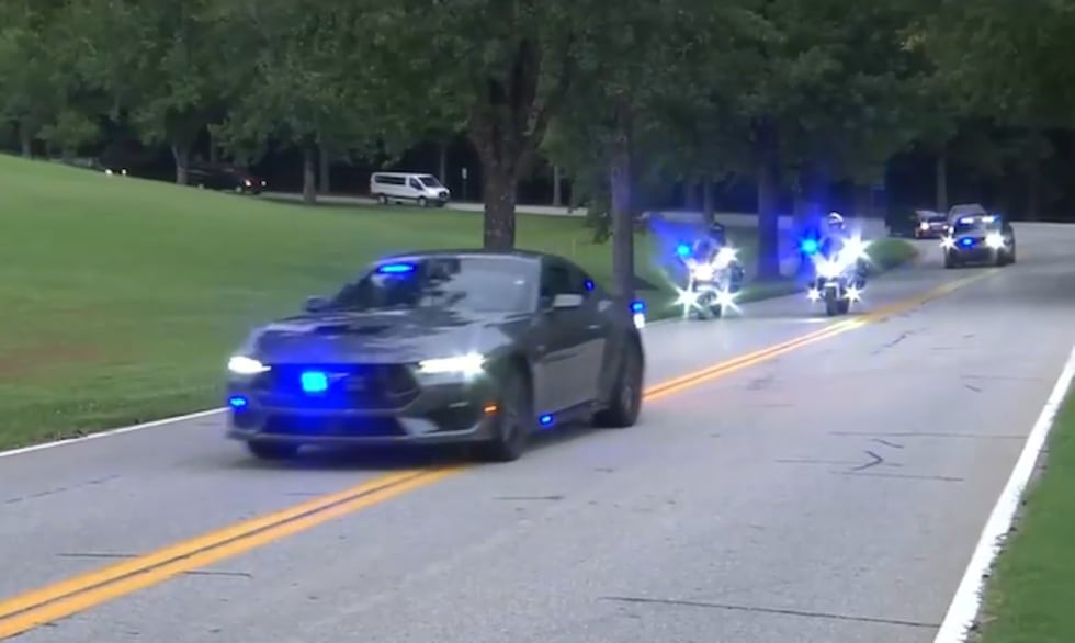 The body of fallen Metro Police Officer Austin Abdelnabi arrived in Greenville for services....