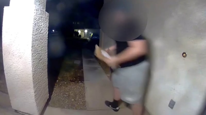 A Las Vegas woman is speaking out after package theft targeted decorations for children with...