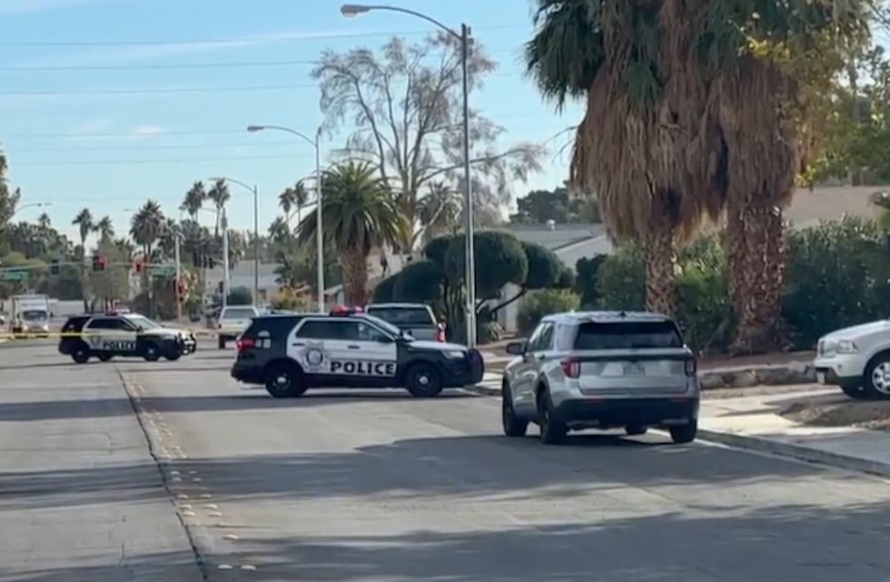 Detectives are investigating a homicide in south Las Vegas, police say.