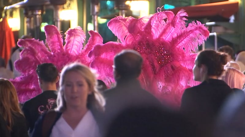 Las Vegas Strip showgirl performers are speaking out about safety and tipping after viral...