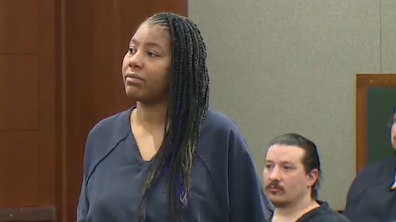 The sentencing of a woman accused of killing an Arizona mother on the Las Vegas Strip in 2015...