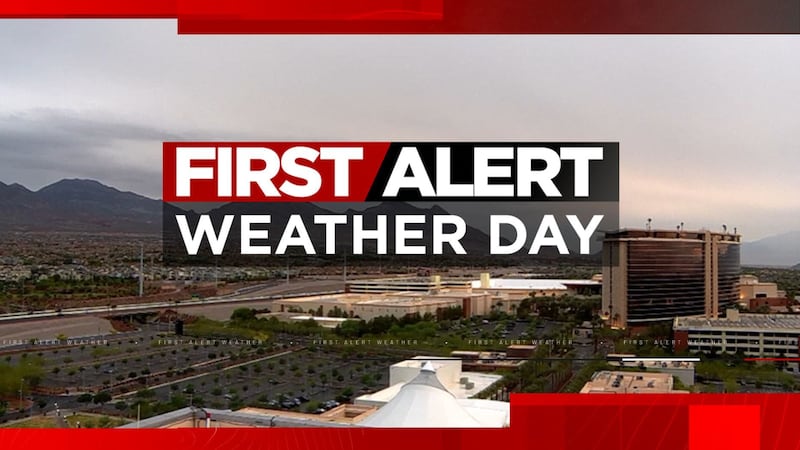 Chubascos ligeros dispersos en el sur de Nevada antes de que llegue una tormenta invernal más...