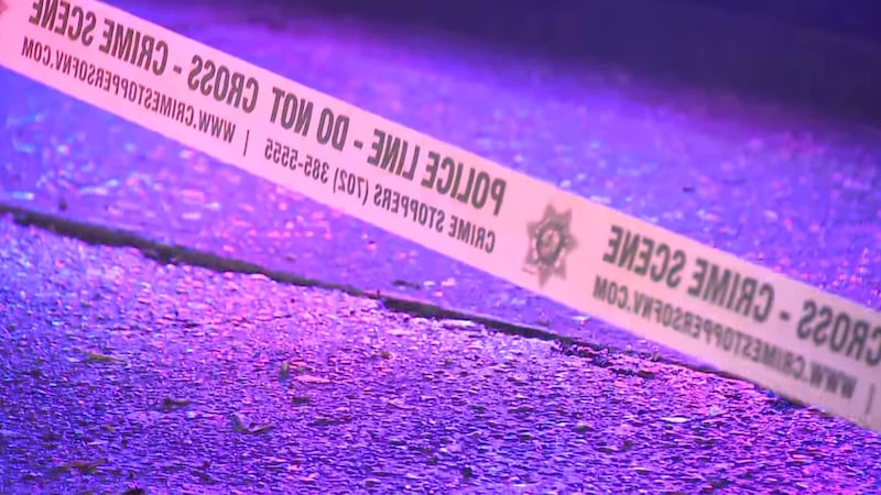 El accidente ocurrió poco después de las 7:30 p.m. en East Lake Mead Boulevard, al oeste de...