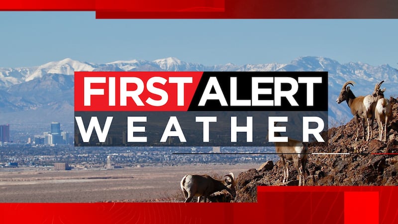 Fue un fin de semana primaveral en el valle de Las Vegas, con máximas en los 80 grados.