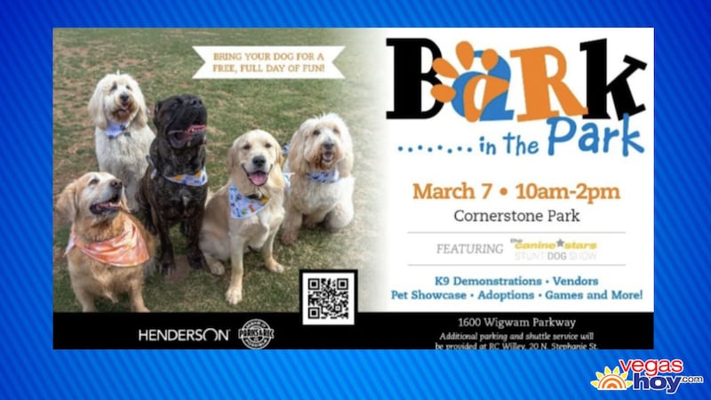 Los Servicios de Protección Animal de la Ciudad de Henderson ofrecerán adopciones de mascotas...