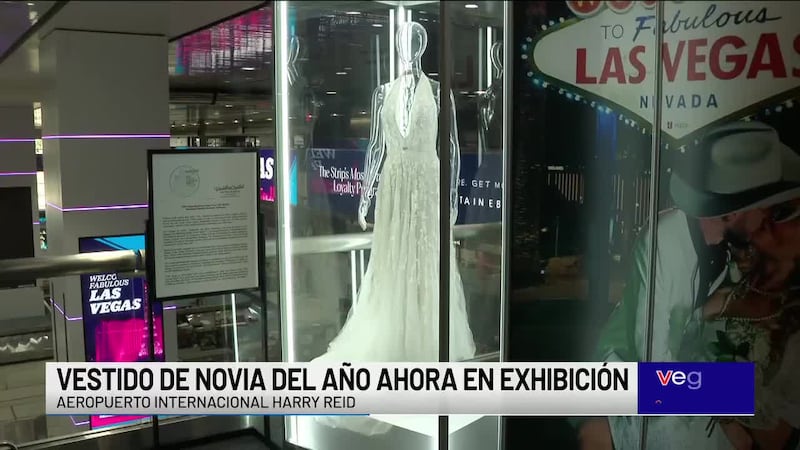 Las autoridades del condado presentaron el vestido de novia ganador de 2025.