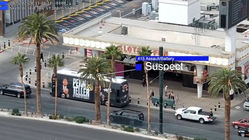 La policía difundió un nuevo video grabado con un dron que muestra la tecnología en acción...