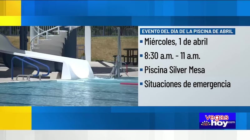 El evento tendrá lugar mañana primero de abril de 8:30 a 11:00 a.m. en la piscina Silver Mesa